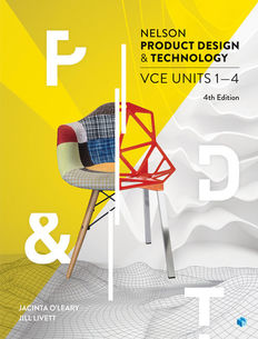Nelson Product Design and Technology VCE Units 1-4 student book 4e