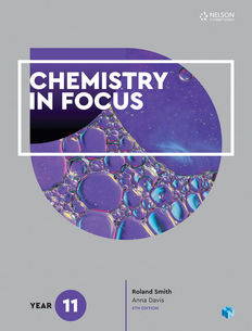 Chemistry in Focus Year 11 Student Book 5ed