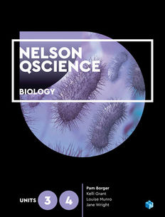 Nelson QScience Biology Units 3&amp;4 Student Book