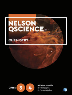 Nelson QScience Chemistry Units 3 &amp; 4 Student Book 1ed