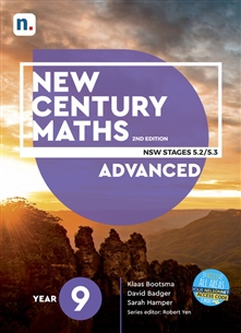 New Century Maths 9 Advanced Student Book 2e