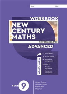 New Century Maths 9 Advanced Workbook